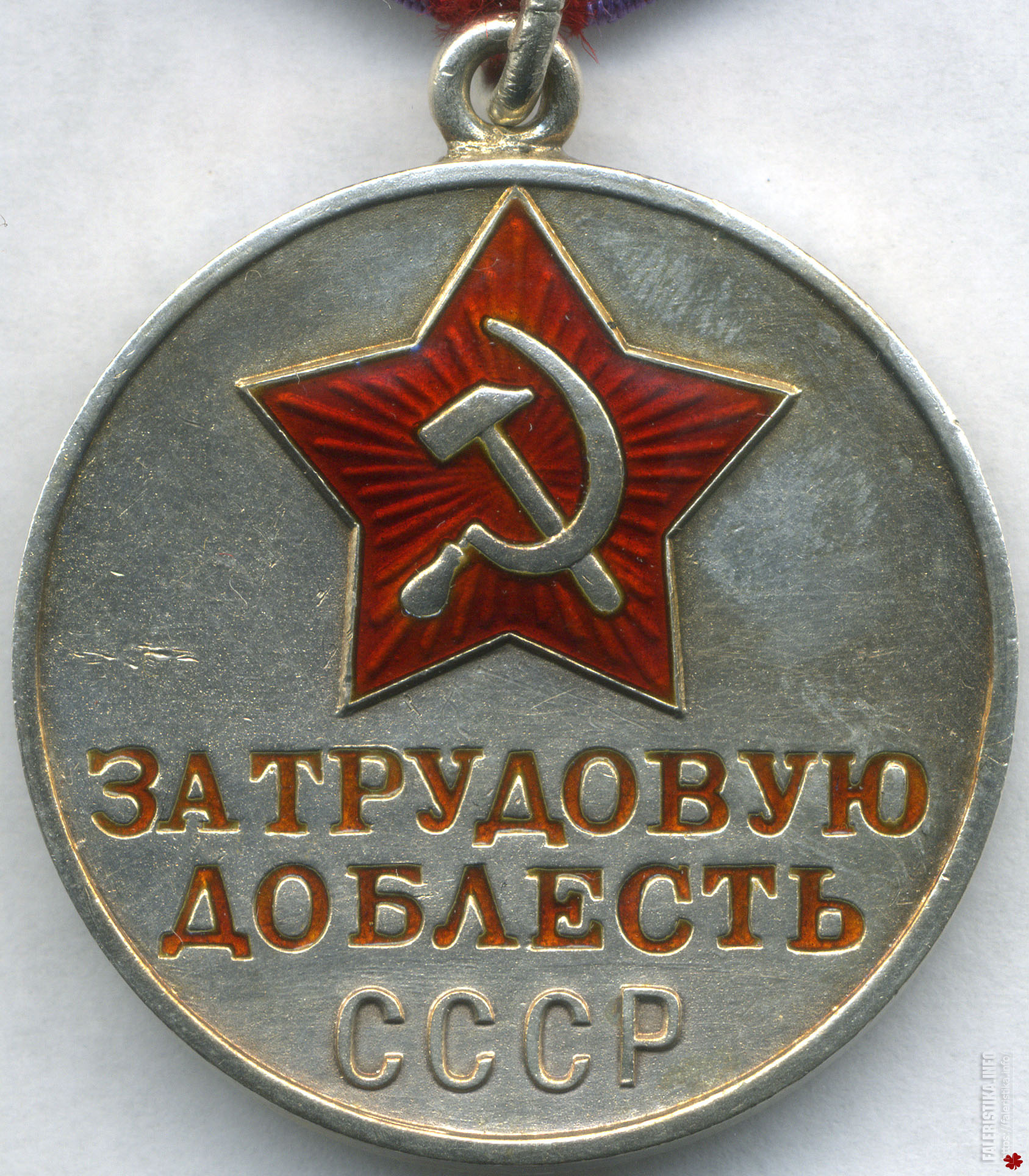 Медаль «за трудовую доблесть» (1981),